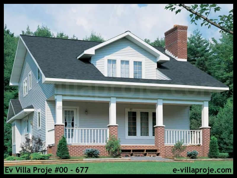 Ev Villa Proje #00 – 677 Ev Villa Projesi Model Detayları