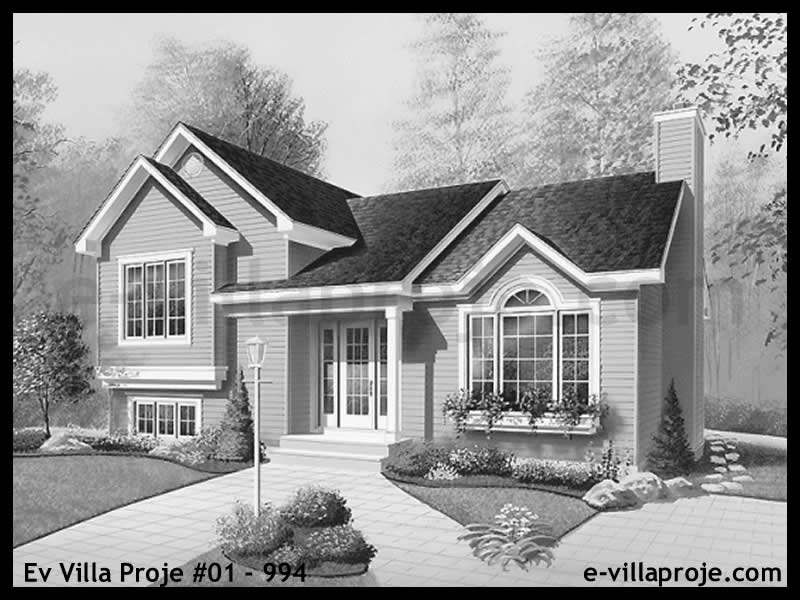 Ev Villa Proje #01 – 994 Ev Villa Projesi Model Detayları