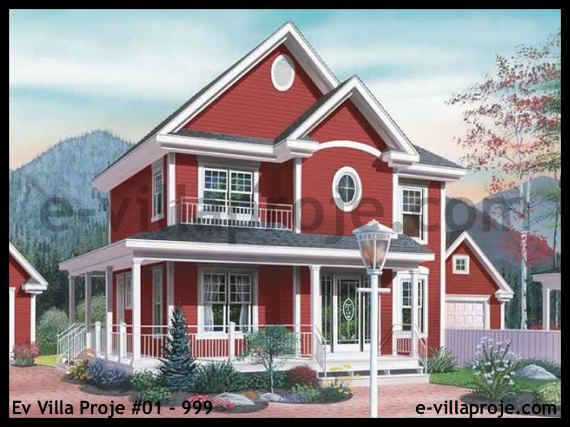 Ev Villa Proje #01 – 999 Ev Villa Projesi Model Detayları