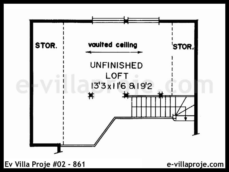 Ev Villa Proje #02 – 861 Ev Villa Projesi Model Detayları