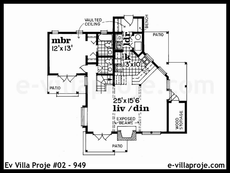 Ev Villa Proje #02 – 949 Ev Villa Projesi Model Detayları