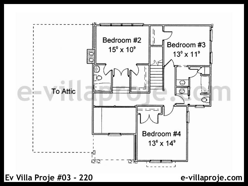 Ev Villa Proje #03 – 220 Ev Villa Projesi Model Detayları