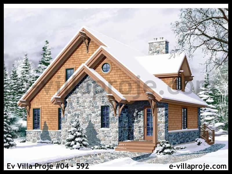 Ev Villa Proje #04 – 592 Ev Villa Projesi Model Detayları