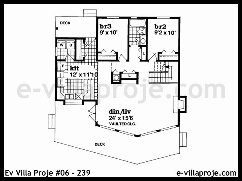 Ev Villa Proje #06 – 239 Ev Villa Projesi Model Detayları