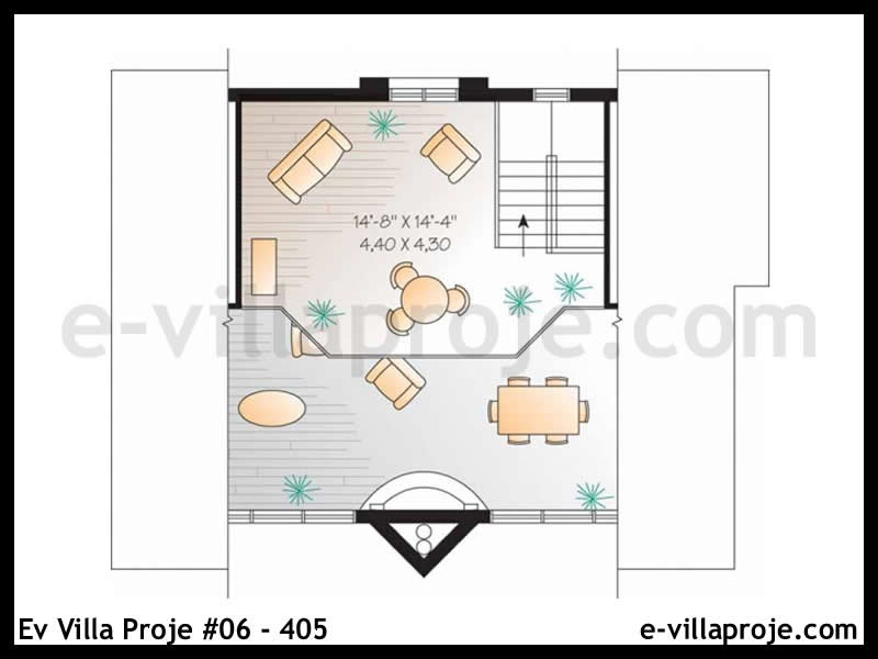 Ev Villa Proje #06 – 405 Ev Villa Projesi Model Detayları