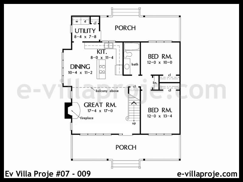 Ev Villa Proje #07 – 009 Ev Villa Projesi Model Detayları