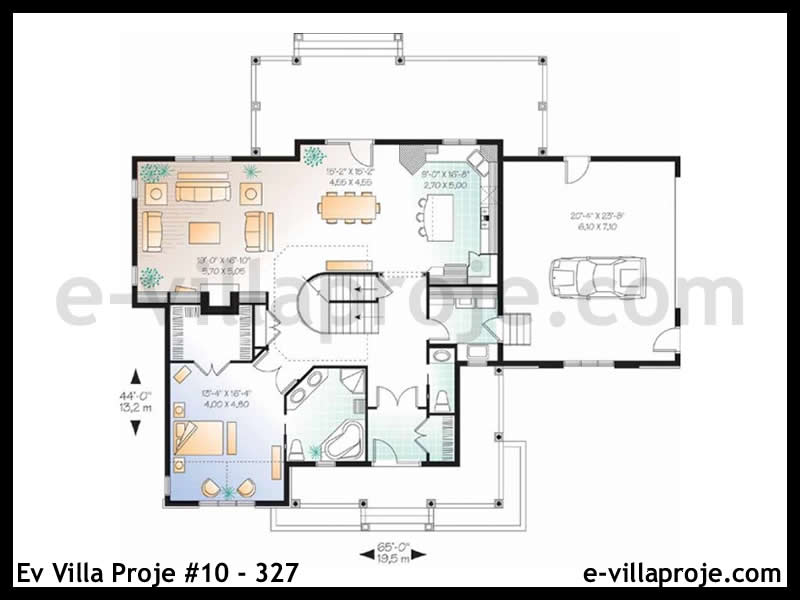 Ev Villa Proje #10 – 327 Ev Villa Projesi Model Detayları