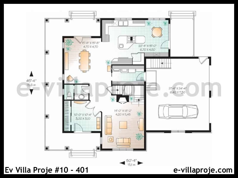 Ev Villa Proje #10 – 401 Ev Villa Projesi Model Detayları