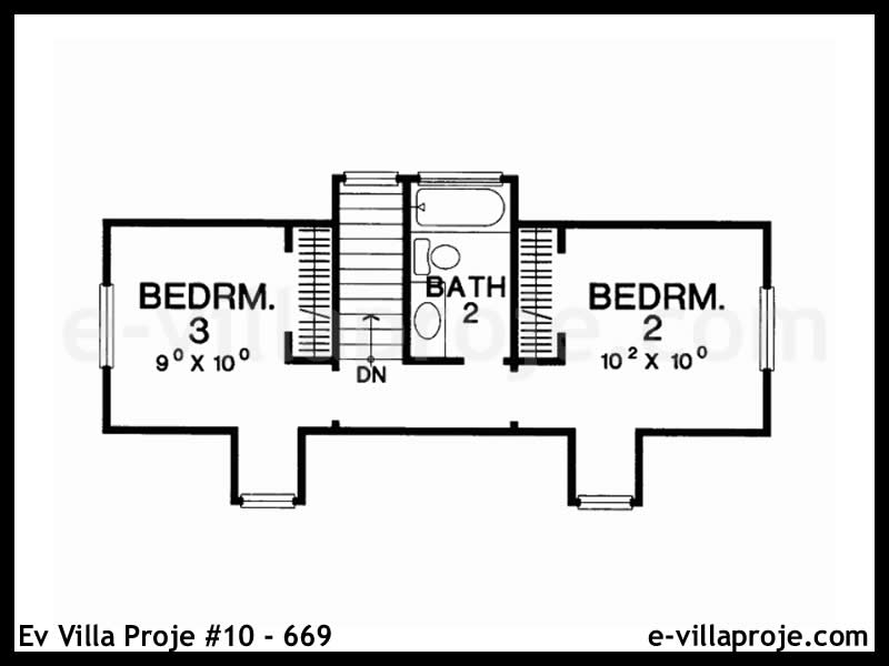 Ev Villa Proje #10 – 669 Ev Villa Projesi Model Detayları