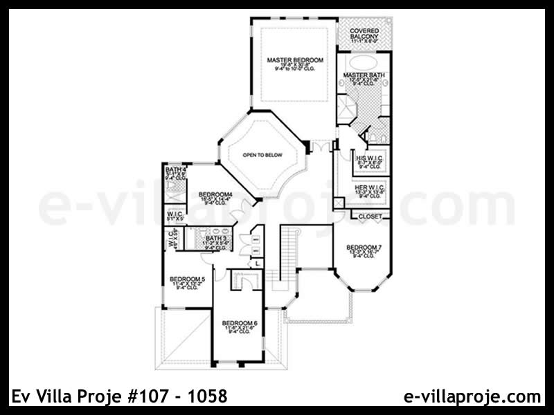 Ev Villa Proje #107 – 1058 Ev Villa Projesi Model Detayları