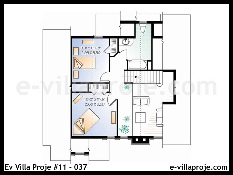 Ev Villa Proje #11 – 037 Ev Villa Projesi Model Detayları