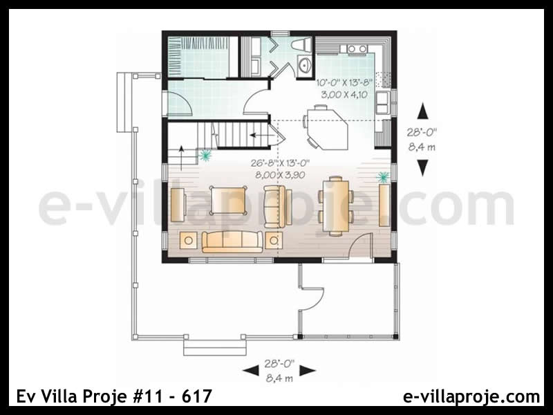 Ev Villa Proje #11 – 617 Ev Villa Projesi Model Detayları