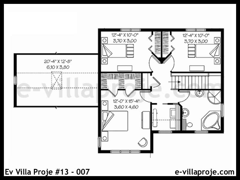 Ev Villa Proje #13 – 007 Ev Villa Projesi Model Detayları