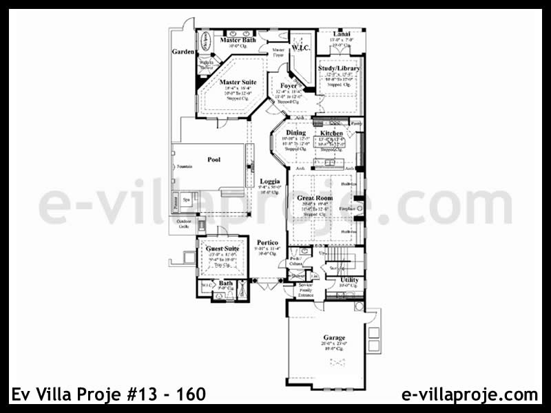 Ev Villa Proje #13 – 160 Ev Villa Projesi Model Detayları