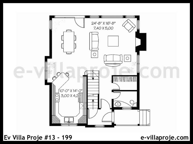 Ev Villa Proje #13 – 199 Ev Villa Projesi Model Detayları