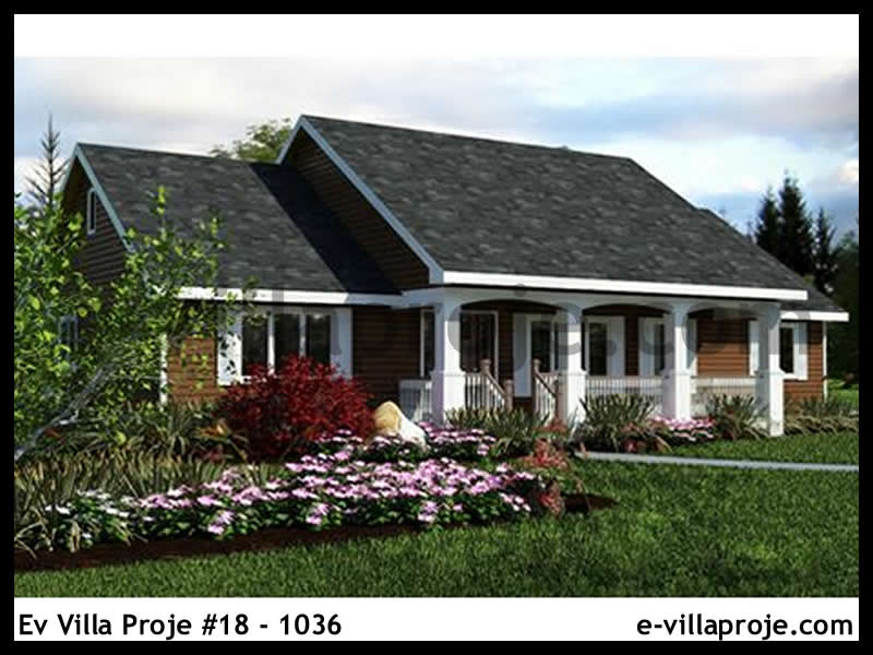 Ev Villa Proje #18 – 1036 Ev Villa Projesi Model Detayları