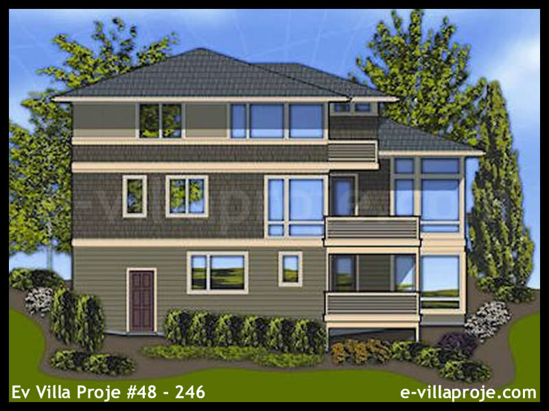 Ev Villa Proje #48 – 246 Ev Villa Projesi Model Detayları