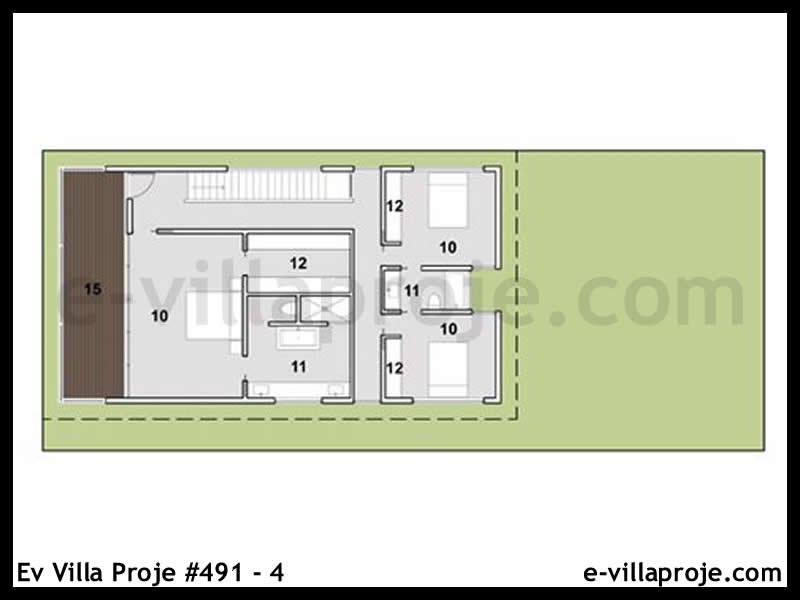 Ev Villa Proje #491 – 4 Ev Villa Projesi Model Detayları