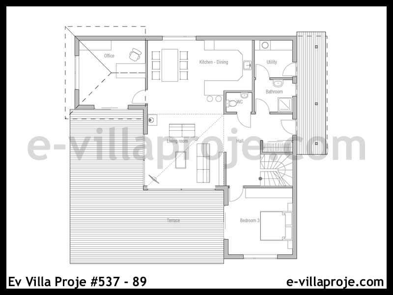 Ev Villa Proje #537 – 89 Ev Villa Projesi Model Detayları