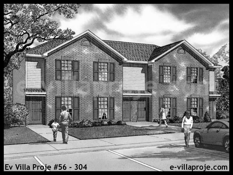 Ev Villa Proje #56 – 304 Ev Villa Projesi Model Detayları