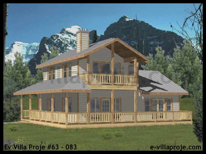 Ev Villa Proje #63 – 083 Ev Villa Projesi Model Detayları