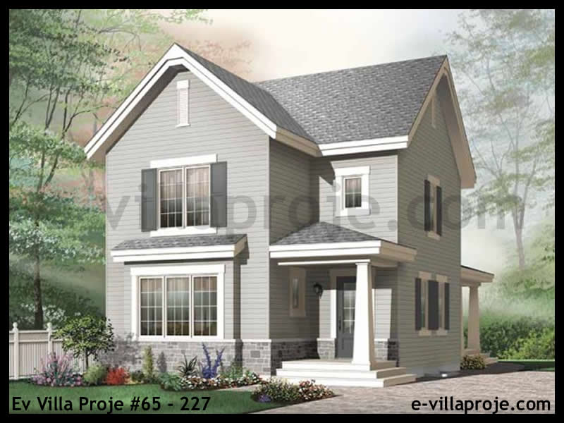 Ev Villa Proje #65 – 227 Ev Villa Projesi Model Detayları