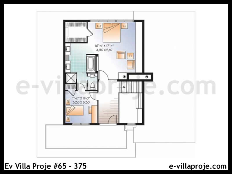 Ev Villa Proje #65 – 375 Ev Villa Projesi Model Detayları