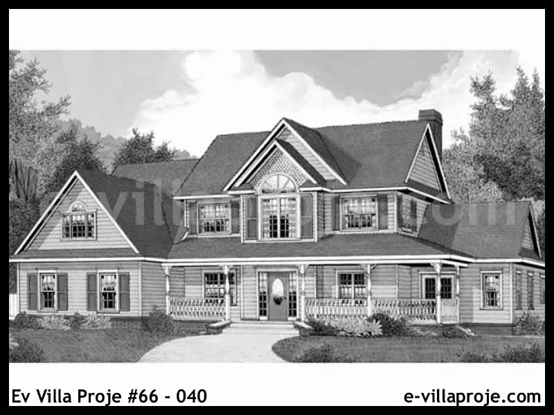 Ev Villa Proje #66 – 040 Ev Villa Projesi Model Detayları