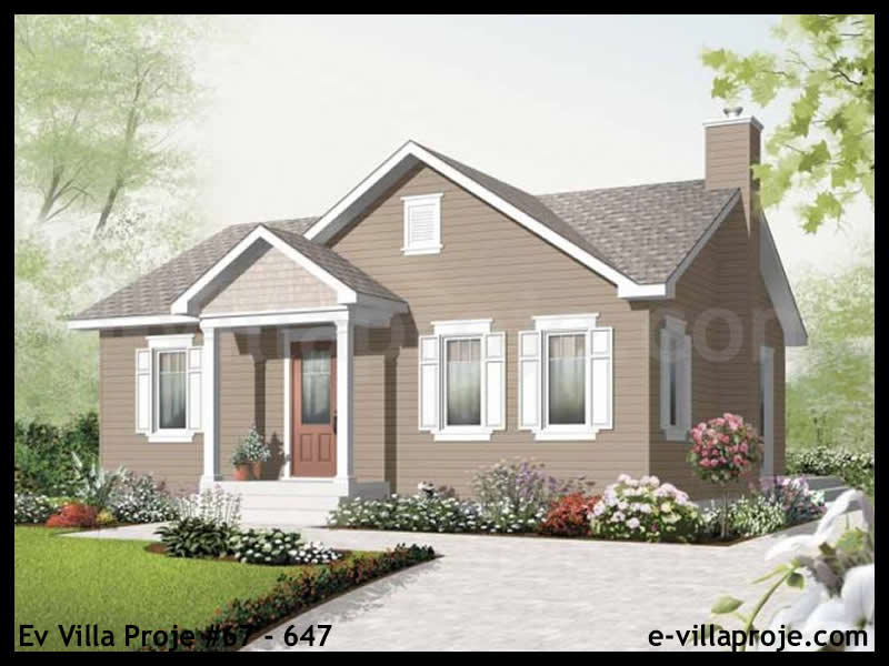 Ev Villa Proje #67 – 647 Ev Villa Projesi Model Detayları