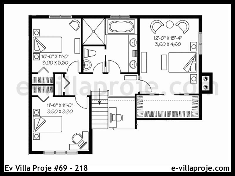 Ev Villa Proje #69 – 218 Ev Villa Projesi Model Detayları