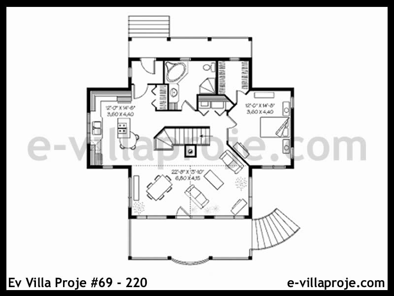 Ev Villa Proje #69 – 220 Ev Villa Projesi Model Detayları