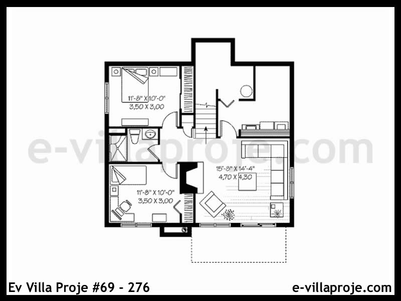 Ev Villa Proje #69 – 276 Ev Villa Projesi Model Detayları