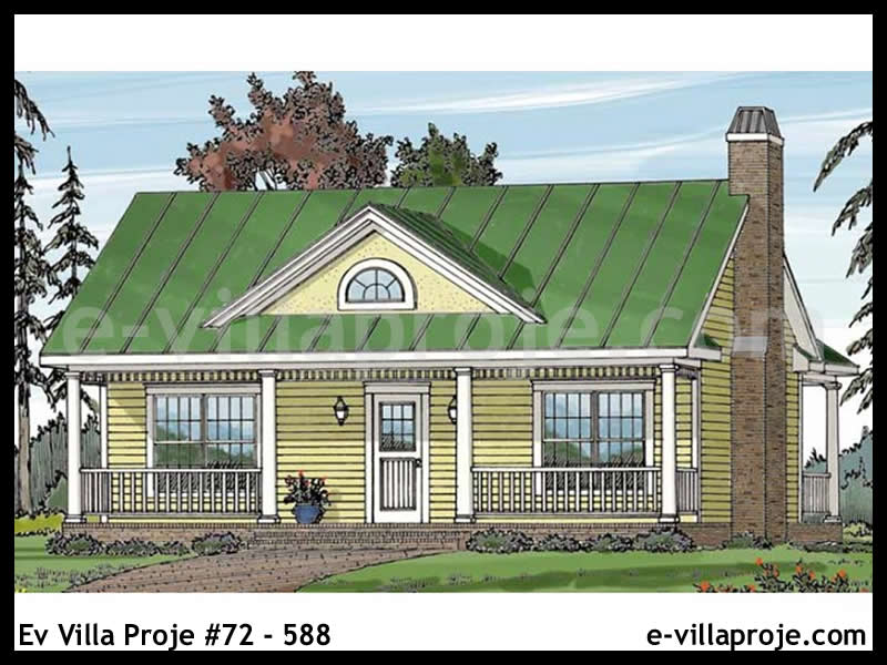 Ev Villa Proje #72 – 588 Ev Villa Projesi Model Detayları