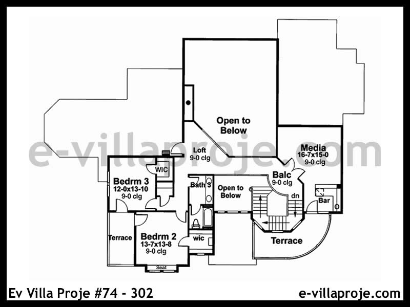 Ev Villa Proje #74 – 302 Ev Villa Projesi Model Detayları