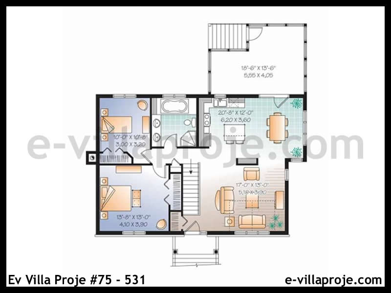 Ev Villa Proje #75 – 531 Ev Villa Projesi Model Detayları