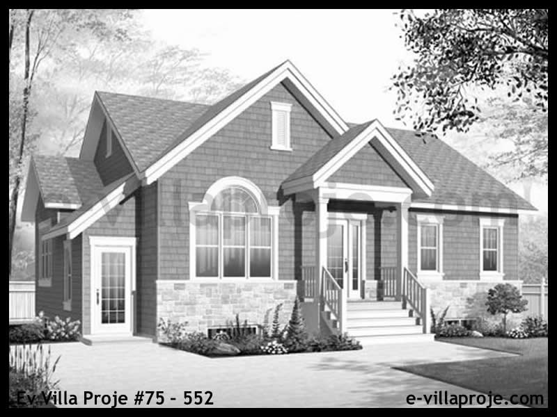 Ev Villa Proje #75 – 552 Ev Villa Projesi Model Detayları