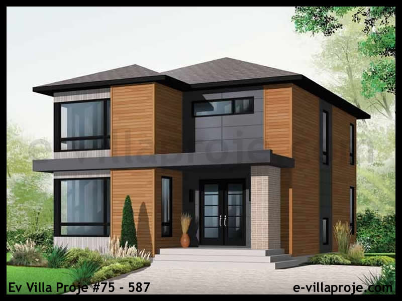 Ev Villa Proje #75 – 587 Ev Villa Projesi Model Detayları