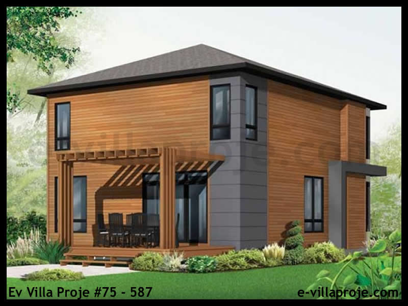 Ev Villa Proje #75 – 587 Ev Villa Projesi Model Detayları