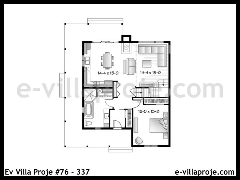 Ev Villa Proje #76 – 337 Ev Villa Projesi Model Detayları