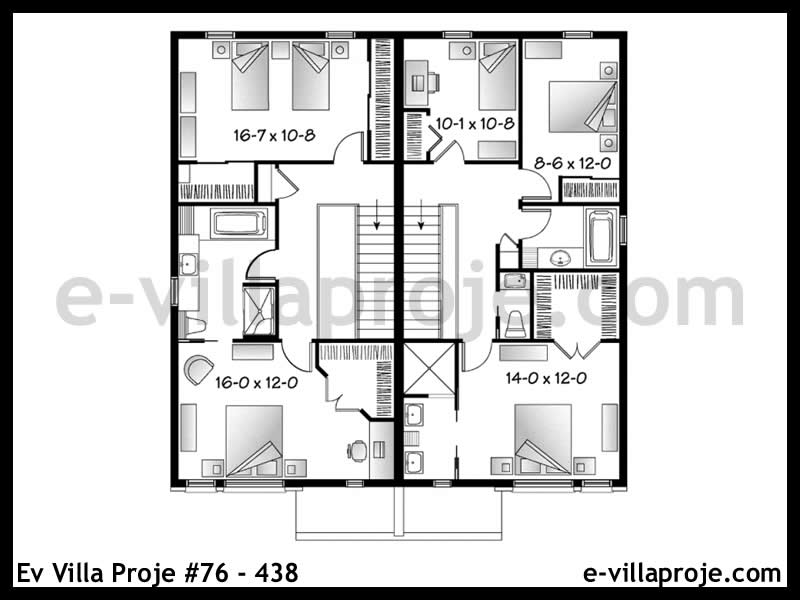 Ev Villa Proje #76 – 438 Ev Villa Projesi Model Detayları