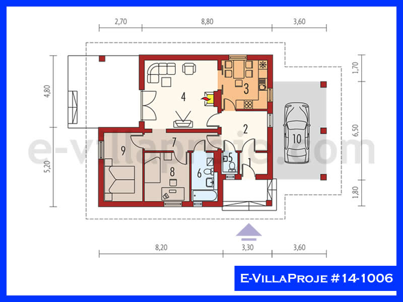 Ev Villa Proje #14 – 1006 Ev Villa Projesi Model Detayları