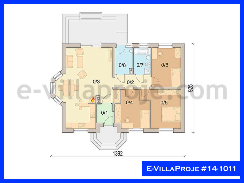 Ev Villa Proje #14 – 1011 Ev Villa Projesi Model Detayları