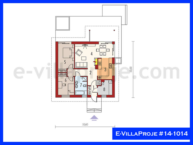 Ev Villa Proje #14 – 1014 Ev Villa Projesi Model Detayları