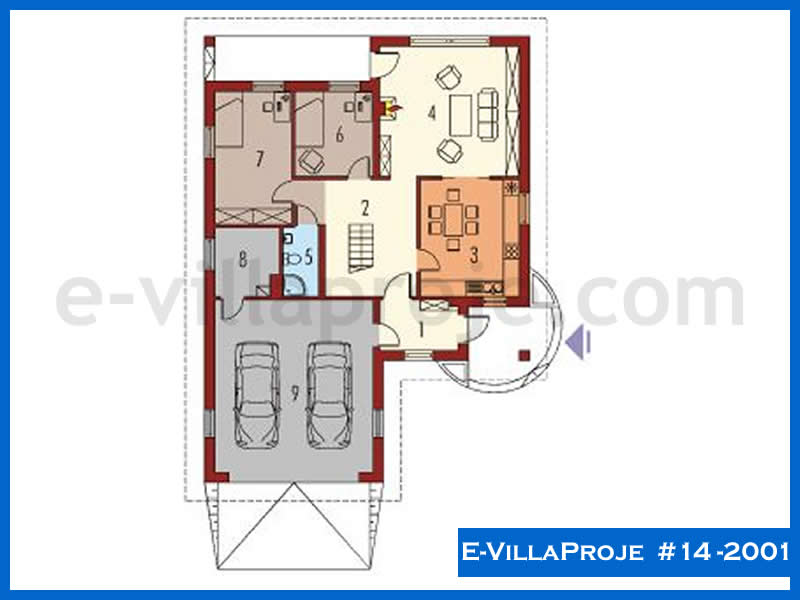 Ev Villa Proje #14 – 2001 Ev Villa Projesi Model Detayları