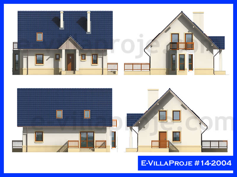 Ev Villa Proje #14 – 2004 Ev Villa Projesi Model Detayları