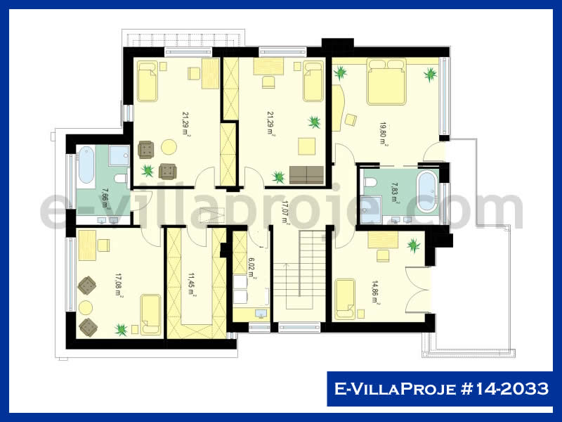 Ev Villa Proje #14 – 2033 Ev Villa Projesi Model Detayları