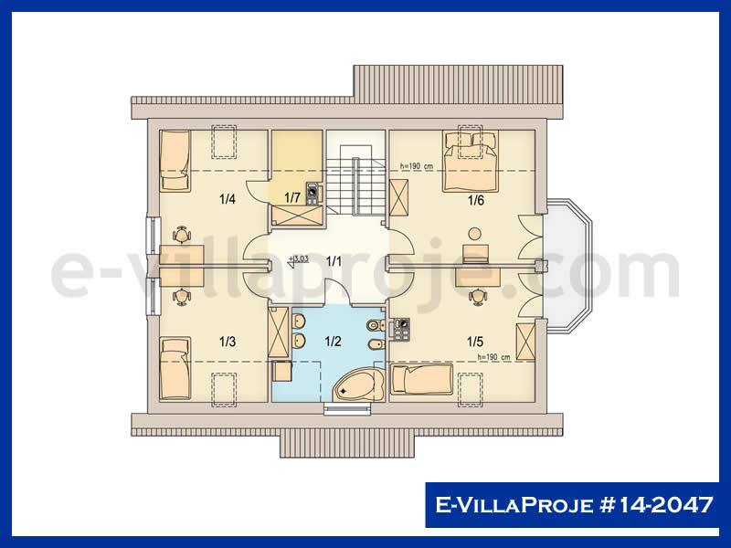 Ev Villa Proje #14 – 2047 Ev Villa Projesi Model Detayları