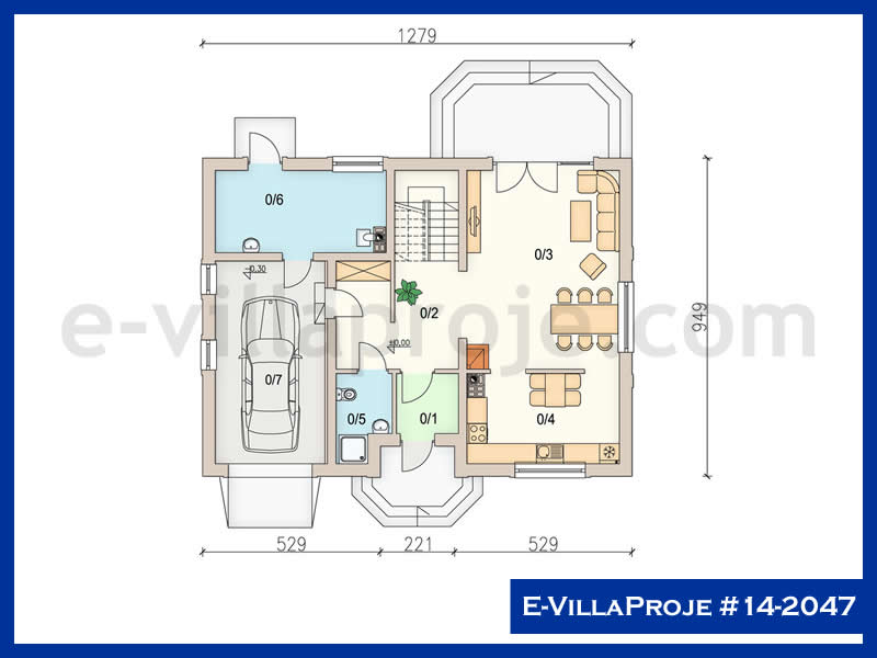 Ev Villa Proje #14 – 2047 Ev Villa Projesi Model Detayları