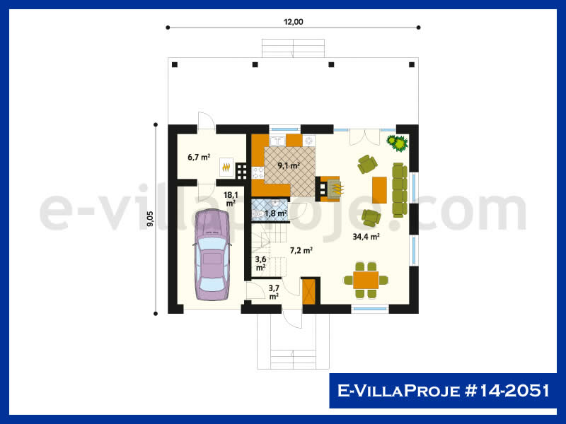 Ev Villa Proje #14 – 2051 Ev Villa Projesi Model Detayları