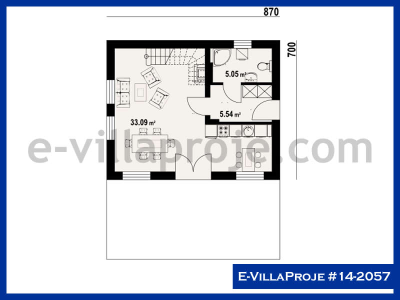 E-VillaProje #14-2057 Ev Villa Projesi Model Detayları